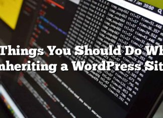 10 cosas que debes hacer cuando heredas un sitio de WordPress