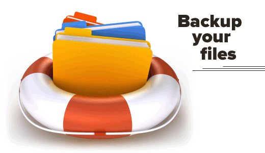 Respalda tus archivos