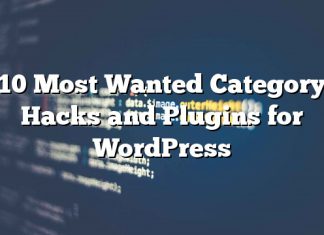 10 Hacks y complementos de la categoría más buscados para WordPress