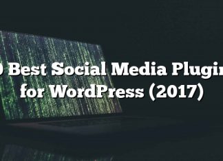 10 mejores complementos de redes sociales para WordPress (2017)