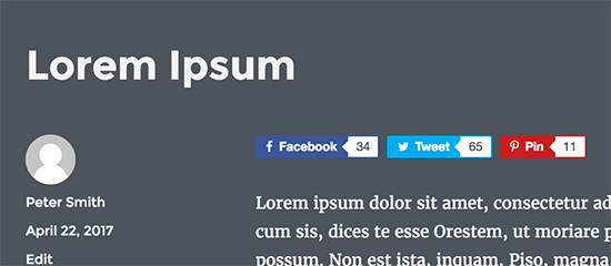 Recuento de acciones de EA 