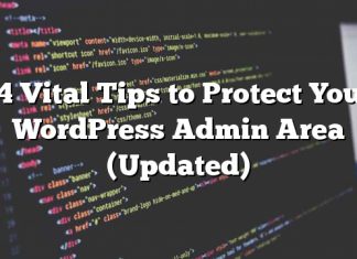 14 consejos vitales para proteger su área de administración de WordPress (actualizado)