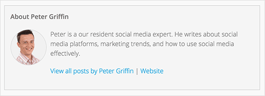 Caja del autor Caja del autor