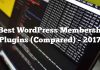 5 mejores complementos de membresía de WordPress (comparados) – 2017
