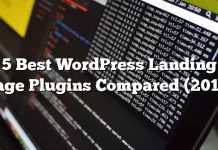 5 Mejores plugins de página de destino de WordPress comparados (2017)