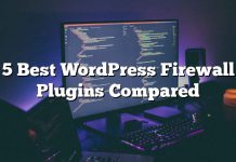 5 Mejores plugins de WordPress Firewall comparados