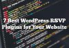 7 mejores complementos de WordPress RSVP para tu sitio web
