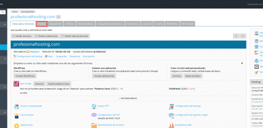 Aumentar tamaño buzones de correo