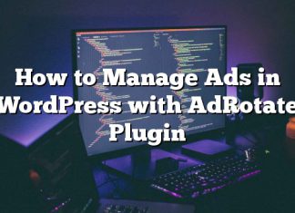 Cómo administrar anuncios en WordPress con el complemento AdRotate