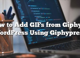Cómo agregar archivos GIF de Giphy en WordPress usando Giphypress