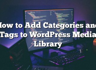 Cómo agregar categorías y etiquetas a la biblioteca multimedia de WordPress