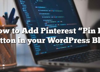 Cómo agregar el botón Pinterest «Pin It» en su blog de WordPress
