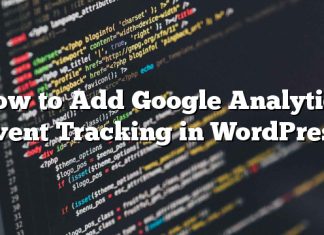 Cómo agregar el seguimiento de eventos de Google Analytics en WordPress