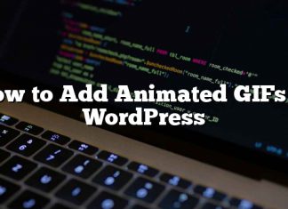 Cómo agregar GIF animados en WordPress