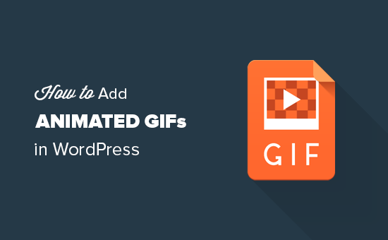 Cómo agregar GIF animados en WordPress 