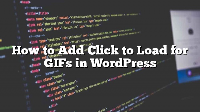 Cómo agregar Haga clic para cargar archivos GIF en WordPress_5d9ee19156196.jpeg