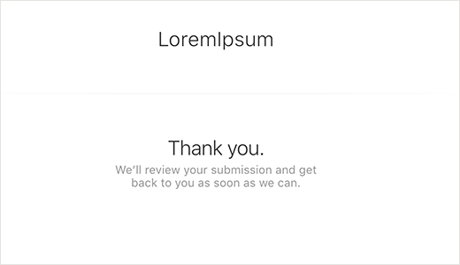 Mensaje de agradecimiento Mensaje de agradecimiento