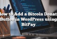Cómo agregar un botón de donación de Bitcoin en WordPress usando BitPay