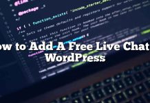 Cómo agregar un chat en vivo gratis en WordPress