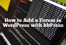 Cómo agregar un foro en WordPress con bbPress