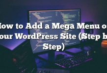 Cómo agregar un mega menú en su sitio de WordPress (paso a paso)