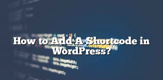 Cómo agregar un shortcode en WordPress?