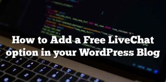 Cómo agregar una opción LiveChat gratuita en su blog de WordPress