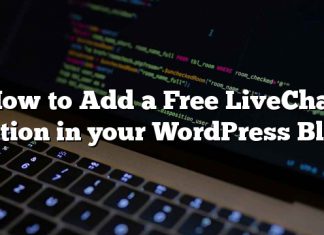 Cómo agregar una opción LiveChat gratuita en su blog de WordPress