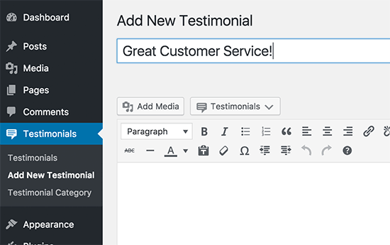 Agregar reseñas de clientes o testimonios 