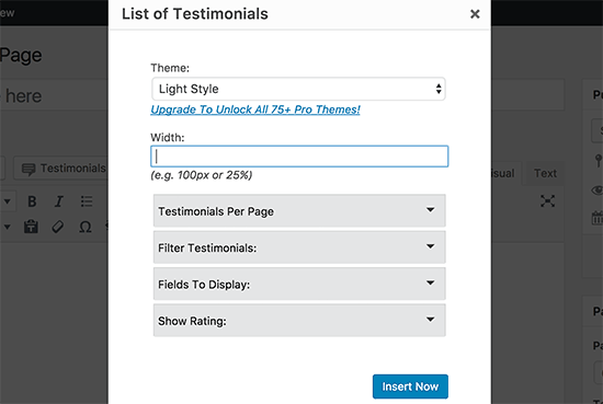 Personaliza la forma en que deseas mostrar las opiniones 
