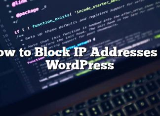 Cómo bloquear direcciones IP en WordPress