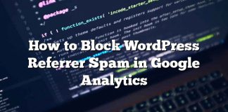 Cómo bloquear WordPress Referrer Spam en Google Analytics