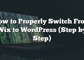 Cómo cambiar correctamente de Wix a WordPress (paso a paso)