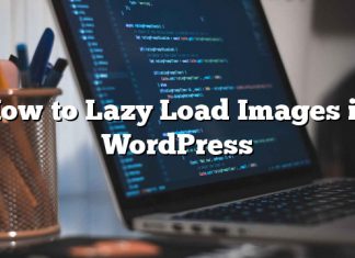 Cómo cargar imágenes perezosas en WordPress