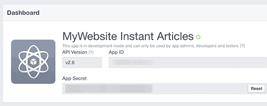 ID de la aplicación y claves secretas ID de la aplicación y claves secretas