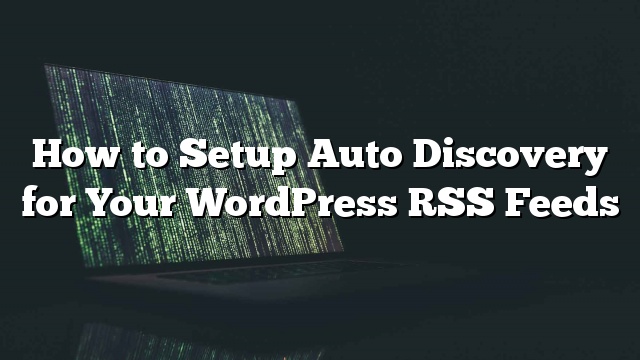 Cómo configurar Auto Discovery para su WordPress RSS Feeds_5d9ee0fe3d60d.jpeg