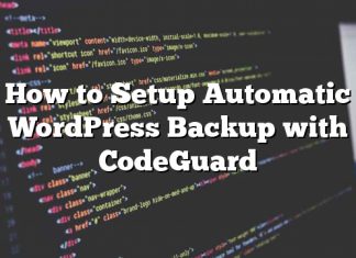 Cómo configurar Copia de seguridad automática de WordPress con CodeGuard
