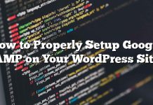 Cómo configurar Google AMP correctamente en su sitio de WordPress