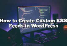 Cómo crear canales RSS personalizados en WordPress