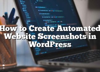 Cómo crear capturas de pantalla de sitios web automatizados en WordPress