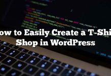 Cómo crear fácilmente una camiseta Comprar en WordPress