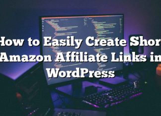 Cómo crear fácilmente vínculos de afiliados amazónicos cortos en WordPress