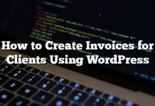 Cómo crear facturas para clientes que usan WordPress