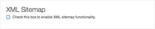 Deshabilitar mapas de sitio XML 