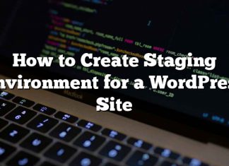 Cómo crear un entorno intermedio para un sitio de WordPress