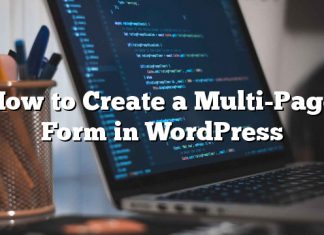 Cómo crear un formulario de varias páginas en WordPress