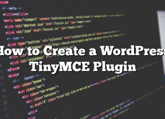 Cómo crear un plugin de WordPress TinyMCE
