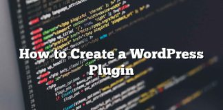 Cómo crear un plugin de WordPress