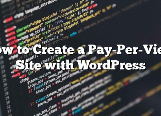 Cómo crear un sitio Pay-Per-View con WordPress