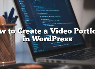 Cómo crear una cartera de video en WordPress